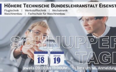 Du möchtest eine interessante und zukunftsorientierte Ausbildung? – Schnuppertag
