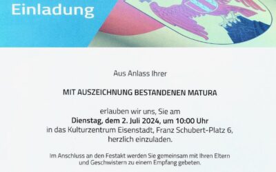 Maturantinnen- und Maturantenempfang – Land Burgenland