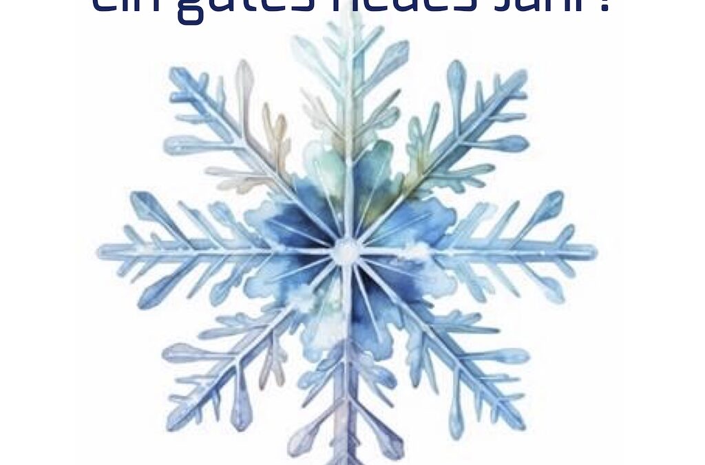 Frohe Weihnachten und ein erfolgreiches neues Jahr!