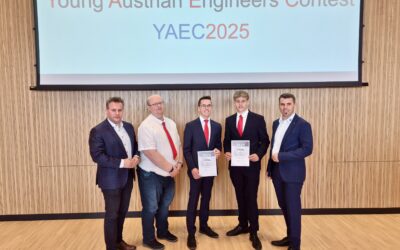 Technik-Talente ausgezeichnet: Doppelsieg für die HTBLA-Eisenstadt beim YAEC 2025