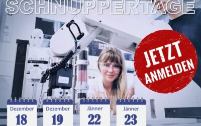 Du möchtest eine interessante und zukunftsorientierte Ausbildung? – Schnuppertag